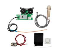 ICDKOYK Capteur de Pour micro pour guitare, préampli, égaliseur, installation facile, accordeur piézo pour guitares acoustiques.