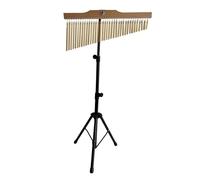 ICDKOYK Carillon de 36 barres de mesure professionnel avec support réglable pour les activités scolaires et d'éducation musicale. Instrument de percussion à une rangée de 36