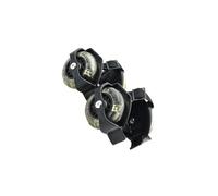 ICDKOYK Chaussures à roulettes Doubles légères et réglables pour Enfants, Couleurs Clignotantes et Robustes, résistantes à l'usure. Patins roulettes Lumineux pour Enfants.