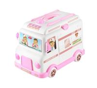 ICDKOYK Coffret de Docteur interactif pour Jeux de rôle, Comprenant Une Ambulance avec Effets Lumineux et sonores, et Un Ensemble Jouets éducatifs pour véhicules d'urgence.