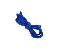 ICDKOYK Corde élastique de fixation, tendue, légère, résistante à l'usure, durable et haute résistance pour bâche de remorque de bateau, de canoë de bateau marin, Bleu, 1 m