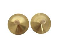 ICDKOYK Cymbales à doigts en cuivre de 9 cm, mini cymbales de marche, idéales pour l'éducation, les fêtes et les célébrations. Instrument de percussion traditionnel