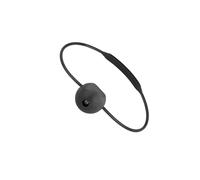 ICDKOYK Dispositif de signalisation pour Bouteille de plongée sous-Marine, Bouteille de plongée, Boule de signalisation sonore, de Communication sous-Marine, de, Boule Noire, 3.7 cm
