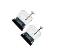 ICDKOYK Électroscope transparent en boîte, compact et portable, outil pédagogique de physique pour laboratoires. Ce produit est fabriqué en plastique. Matériel de laboratoire et fournitures scolaires.