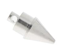 ICDKOYK Embout de Poteau de Tente/auvent en Alliage d'aluminium, 19 mm, pour la randonnée et Les activités Plein air, Argent, 19 mm