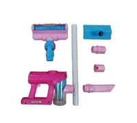 ICDKOYK Ensemble de Nettoyage portatif pour Tout-Petits, aspirateur réaliste pour Une expérience immersive à la Maison. Jouet d'éveil pour Enfants (Filles et garçons), Rose, 15.7 x 7 x 76 cm