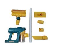 ICDKOYK Ensemble de Nettoyage portatif pour Tout-Petits, aspirateur réaliste pour Une expérience immersive à la Maison. Jouet d'éveil pour Enfants (Filles et garçons), Vert, 15.7 x 7 x 76 cm