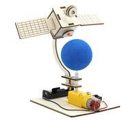 ICDKOYK Expérience Scientifique en Bois pour Enfants, Ensemble de Bricolage, matériaux de Bricolage Lisses et durables pour Une Longue durée, Simples et Pratiques. Communication Parent-Enfant