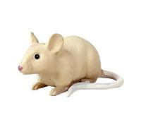 ICDKOYK Figurines éducatives de Poulet et de Souris pour Apprendre pour aux Enfants à reconnaître Les Animaux manière ludique. Figurines réalistes Souris pour Diorama, Modèle A