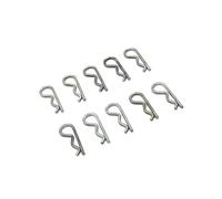 ICDKOYK Goupilles de Clips de carrosserie de Voiture RC, 10 pièces, pour pièces de Voiture RC 1/32 1/28 1/24 1/18 1/16, Broches légères et Portables