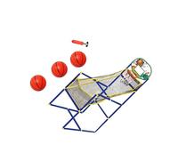 ICDKOYK Jeu de Basketball d'arcade avec hauteurs réglables pour Les Enfants de 3 à 8 Ans, Comprenant Un Lanceur et 3 Ballons.