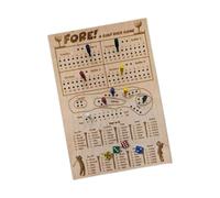 ICDKOYK Jeu de Golf Familial Portable et Stimulant, idéal pour L'Aventure et la Collaboration. Un défi Convivial Qui Encourage l'esprit de compétition et la logique familiale.