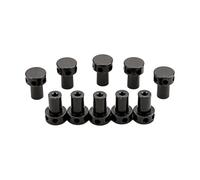 ICDKOYK Jeu d'écrous pour tige de basse avec écrous pour rayons de guitare en forme de chapeau pour un réglage facile et une grande durabilité. Outils de réparation