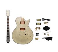 ICDKOYK Kit de pièces détachées pour Guitare LP : Manche en Acajou, Cordes de Longueur 628, câblage en cuivre 2,9 mm diamètre. Kit à Monter soi-même.