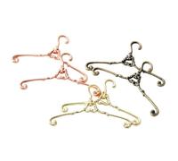 ICDKOYK Kit de séchage Miniature pour vêtements de Maison poupée, en Alliage Durable, pour Jeux d'imitation, décoration scène, Style Vintage, cintres, Meubles Couture, bébé