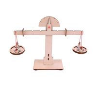 ICDKOYK Kits de modèles scientifiques Balance de Bricolage pour Enfants Projets pesée Amusants et expériences d'apprentissage précoce des mathématiques Projets Bricolage Artisanat Apprentissage
