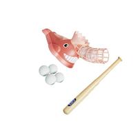 ICDKOYK Lanceur de balles de Baseball pour Enfants, Lanceur balles Baseball Durable, entraîneur, Rose, 51 x 28 x 23.3 cm