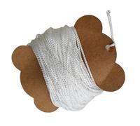 ICDKOYK Ligne de plongée sous-Marine Haut de Gamme, à Doigt, Fibre de Polyester résistante et Durable pour la plongée en Profondeur sur épaves et grottes, Flotteur de, Blanc, 50 m