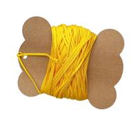 ICDKOYK Ligne de plongée sous-Marine Haut de Gamme, à Doigt, Fibre de Polyester résistante et Durable pour la plongée en Profondeur sur épaves et grottes, Flotteur de, Jaune, 50 m