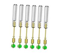 ICDKOYK Lot de 6 adaptateurs pour flotteurs de pêche, connecteurs de Ligne de pêche rotatifs, Supports de Flotteur de 23,5 mm