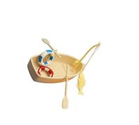 ICDKOYK Mini Accessoires de pêche et de Natation circulaires, Parfaits pour agrémenter Une Maison poupée, raconter des Histoires et créer des Souvenirs. Accessoires pour Jardin féerique,