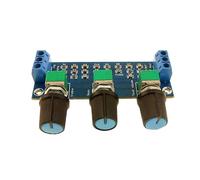 ICDKOYK Module de préamplification passive Hi-Fi réglable offrant un contrôle précis du volume (haut/bas). Réglage facile du volume (canal haut/bas). Atténuation passive à 2 canaux. Carte de commande