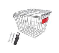 ICDKOYK Panier arrière de vélo avec couvercle, robuste et offrant une grande capacité de chargement, idéal pour les vélos pliables d'enfants. Organisateur vélo pour accessoires, cyclisme, randonnée