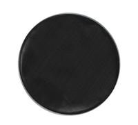 ICDKOYK Peau de grosse caisse en nylon et aluminium résistants pour une performance et une stabilité durables. Contrôle de tonalité interne la caisse claire, noir, 13 pouces