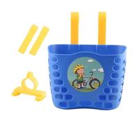 ICDKOYK Petit panier pour vélo fille, facile à fixer, accessoire de vélo enfant, imperméable et durable, pour trottinettes et vélos. Panier pour guidon de trottinette.