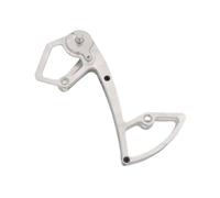 ICDKOYK Plaque de dérailleur arrière renforcée pour vélo, Compatible avec Les Guides de dérailleur intérieur et extérieur. Pièces détachées pour VTT.