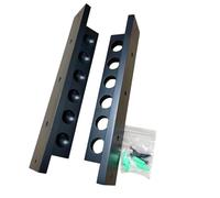 ICDKOYK Porte-queues de Billard élégant, Support Mural, Accessoire de Table, ajoute Une Touche Classique pour aux espaces Billard et pour aux Joueurs. Repose-queues Snooker Mural pour Joueurs