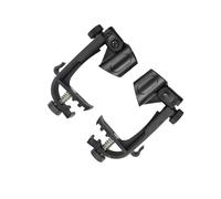 ICDKOYK Support de microphone pour pied de Pour micro, accessoire batterie, pince fixation réglable, compatible avec la plupart des microphones. Robuste et durable. Kit d'outils fixation pour