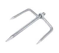 ICDKOYK Support Universel pour Parasol, Coupe-Vent, avec Embout Amovible, Facile à Installer et sans Outils. Stabilisateur d'extérieur. Interface filetée Universelle de 1,2 cm.