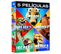 ICE AGE 1-5 - DVD - (Importé d'Espagne, langues sur les détails)