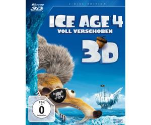 Ice Age 4 - Voll Verschoben 3D: Blu-ray 3D + 2D