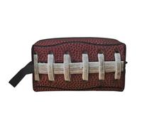 Ice and Fire Dragons Sac de toilette de voyage résistant à l'eau Grande capacité de rangement portable pour salle de sport/essentiels quotidiens, Lacets de football américain., Taille unique
