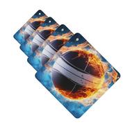 Ice and Fire Lot de 4 cartes désodorisantes de voiture pour homme et femme - Accessoires de voiture mignons - Diffuseur de parfum durable à suspendre - Tablettes d'aromathérapie pour voiture