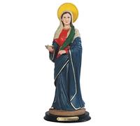 ICE ARMOR Statue de Sainte Lucie de 30,5 cm de Hauteur - Figurine Religieuse - Décoration de Bureau, Maison, Salon, Table, Cadeau Parfait pour Pendaison de crémaillère
