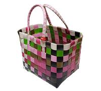 Ice-Bag World of bascet , Cabas pour femme Rose Multicolore 37x24x28