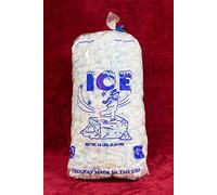 ICE BAGS & E-Z ICE BAGGER The Original BG-10 Lot de 1 000 sacs à glace avec soufflet inférieur 4,5 kg