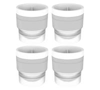 Ice Ball Maker, Flexible Cercle Cube, Silicone Whisky 4 Pièces Pour Cocktail Boisson Vin Cuisine Maison Célébration Collection Anniversaire Halloween Holiday Beach Picnic Barbecue Noël Noël