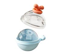 Ice Ball Maker Mold - Easy Demolding Round Ice Maker Molds | For Drinkers Entertainers Homeowners Bartenders Home Office Parties Apartment RV Bar Club Wine Juice Silicone 9x7.5x7.8cm 50g