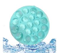 Ice Ball Maker Mold, Multipurpose Silicone Sphere Tray, Soft Flexible Design, Small And Easy To Store, Effortless Ice Release For Whiskey, Cocktails, Kitchen, Pool, Camping, Picnic, 6.5x0.79 Inches