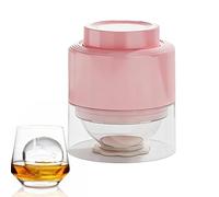 Ice Ball Mold, Bartending Kitchen Utensil, Round Ice Sphere Tool, Authentic Large Cube Mold, Reusable Drink Accessory for Home Hotel Farmhouse Dining Room Pub Cafe Restaurant