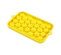 Ice Ball Tray Mold - Silicone 19x12.5cm 25 Cavity Icе Mold | Silicone With Lid Leakproof Cover, Easy Fill, Hygienic Storage | Stackable Ice Ball Tray Home Bar, Whiskey Cocktails, Coffee