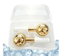 Ice Balls For Face Stainless Steel Massager Neck Eye Cooling Globe Kit