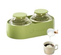 Ice Balls Mold - Easy Release Molds, 2-Cavity Ice Tray for Chilling, Silicone Mold Gear, Cocktail Whisky Tool with Spill-Proof Lid Design, Freezing Device for Slow Melting & Beverage Dilution