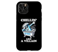 Ice Bath Chillin' Like A Villain Cold Plunge Cold Exposure Coque pour iPhone 11 Pro