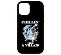 Ice Bath Chillin' Like A Villain Cold Plunge Cold Exposure Coque pour iPhone 12/12 Pro