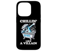 Ice Bath Chillin' Like A Villain Cold Plunge Cold Exposure Coque pour iPhone 14 Pro